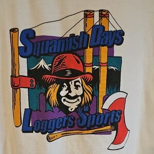Vintage Squamish Logger Days T-Shirt